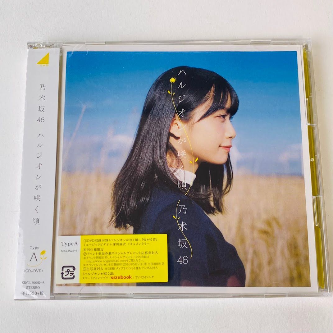 乃木坂46 ハルジオンが咲く頃CD+DVD 初回盤 （B） ★未開封　＊生写真付き