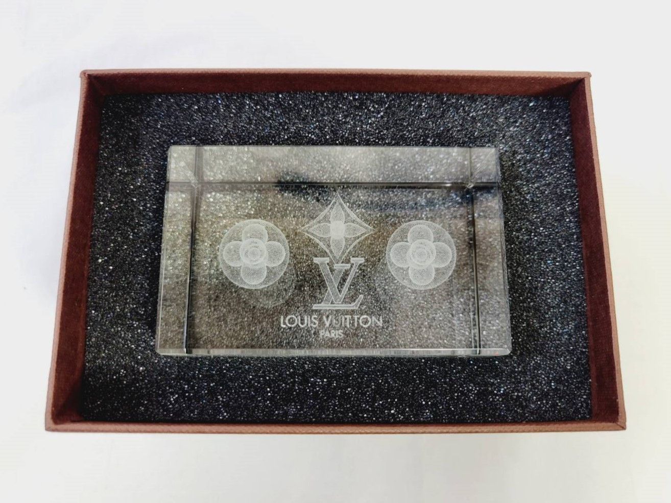 ルイ・ヴィトン クリアトランク ペーパーウェイト ノベルティ