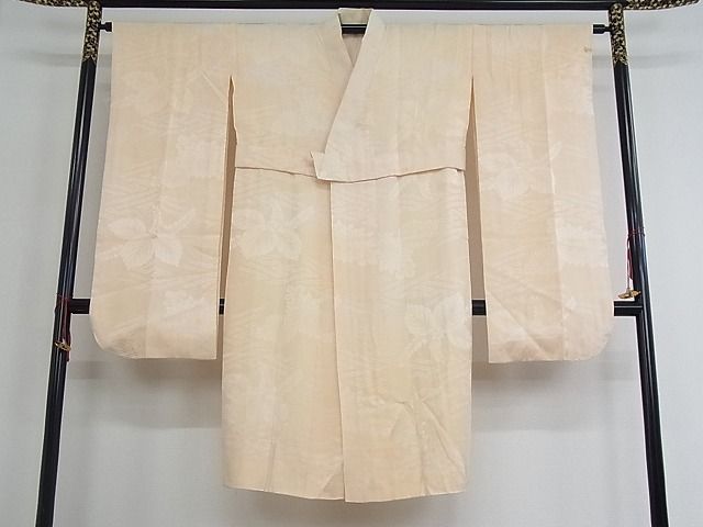平和屋-こころ店□長襦袢 袷 舞花 乱菊 正絹 逸品 未使用