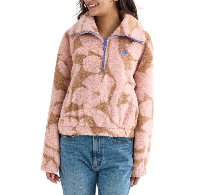 2025秋冬 BILLABONG|ビラボン BARRA HALF スウェットジャケット RSB レディースM BF014041