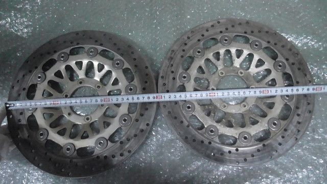 CB400 SUPER FOUR NC31 の フロントディスクローター 1757636301 BRIGHTFACE_UK