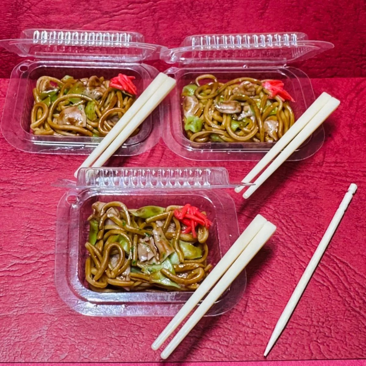 Amazon.co.jp: 焼きそば 直径18cm×高さ5cm 日本製（フェイク