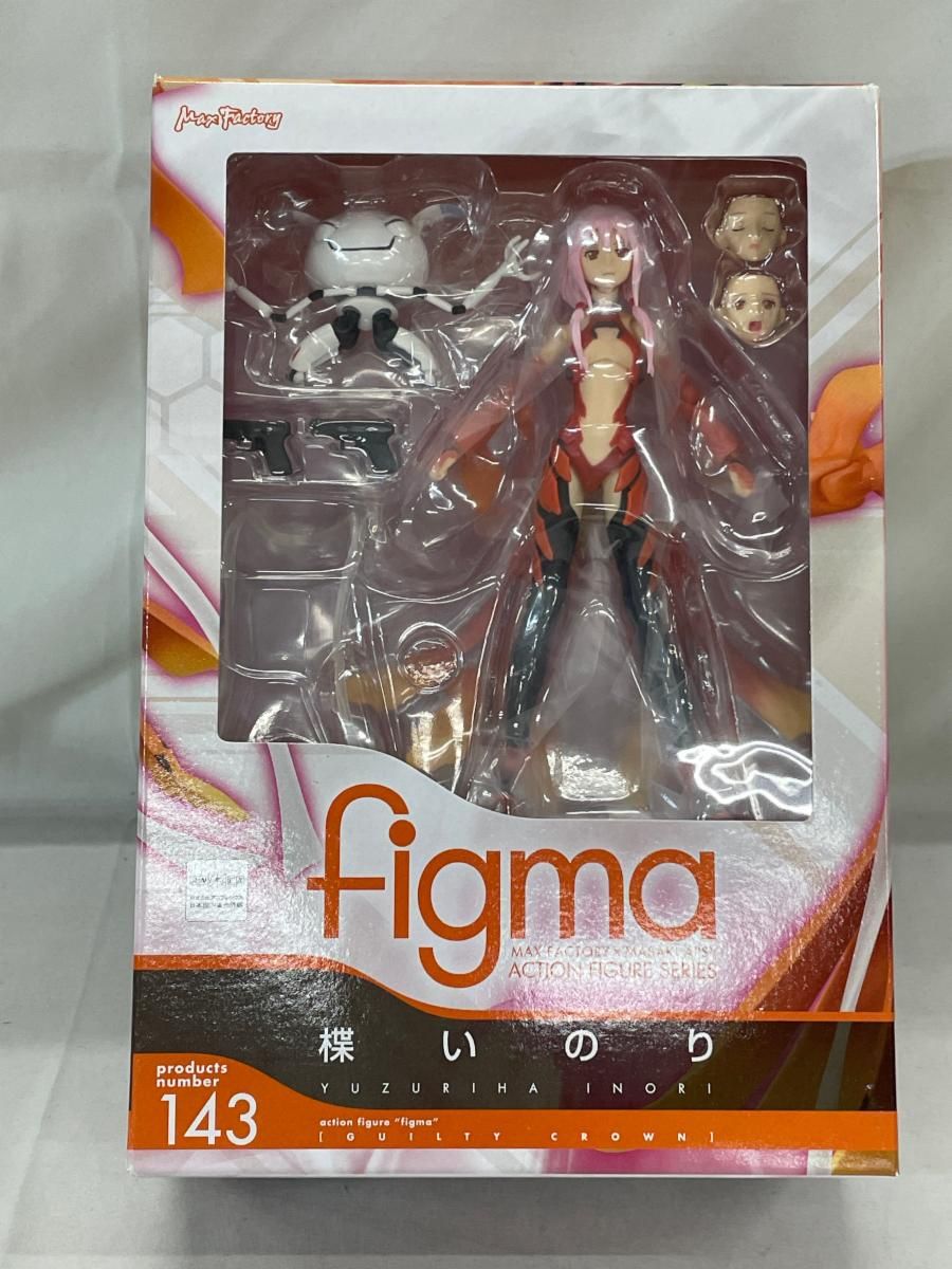 未開封　figma 143 構いのり フィギュア 未開封】figma 143 ギルティクラウン 楪いのり - メルカリ