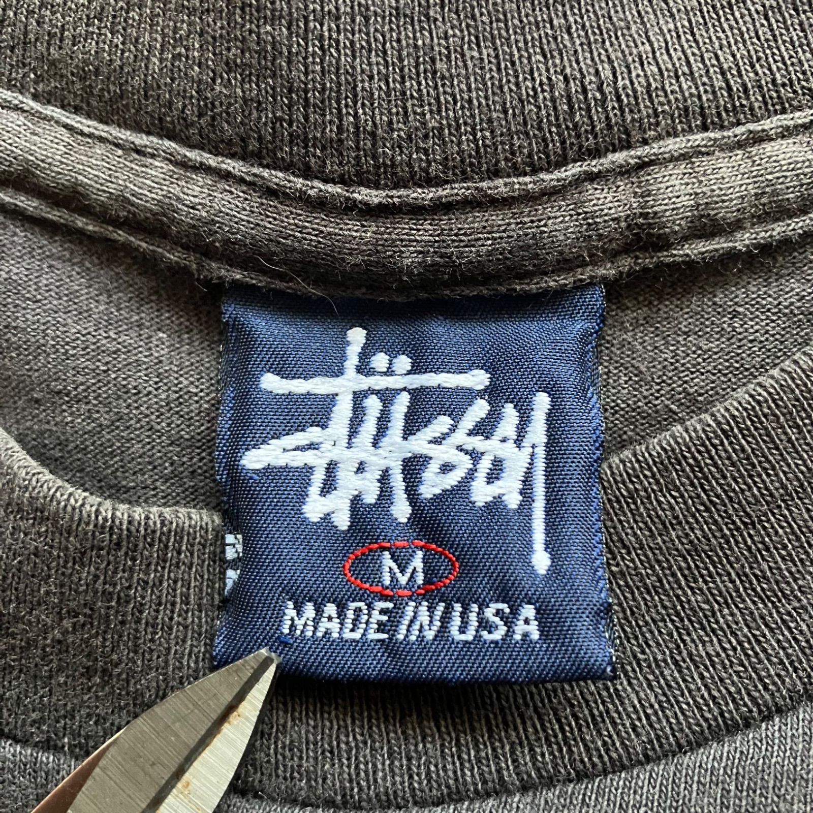 貴重◎ 90's old stussy vintage usa製 3点留め 90s USA製 OLD STUSSY スカル プリント Tシャツ L - メルカリ