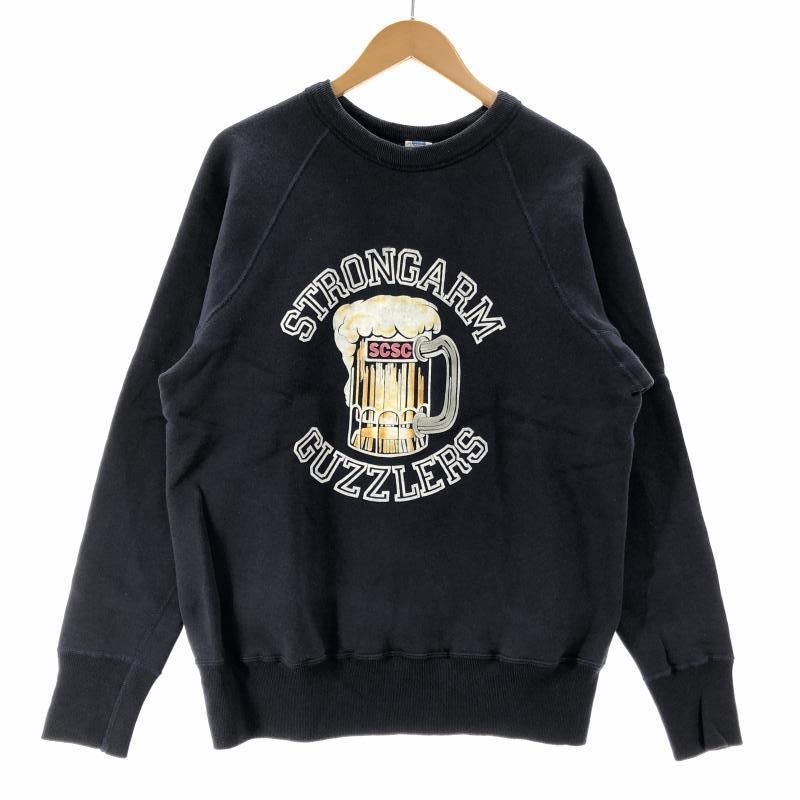 中古】WAREHOUSE ジョングラッコー スウェット M ネイビー ウエア