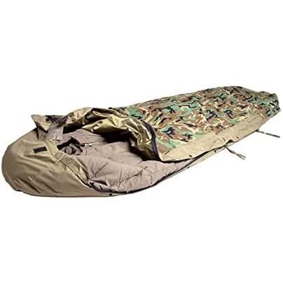 MIL-TEC スリーピングバッグ カバー 防水・透湿 3層式 - BW FLECKTARN