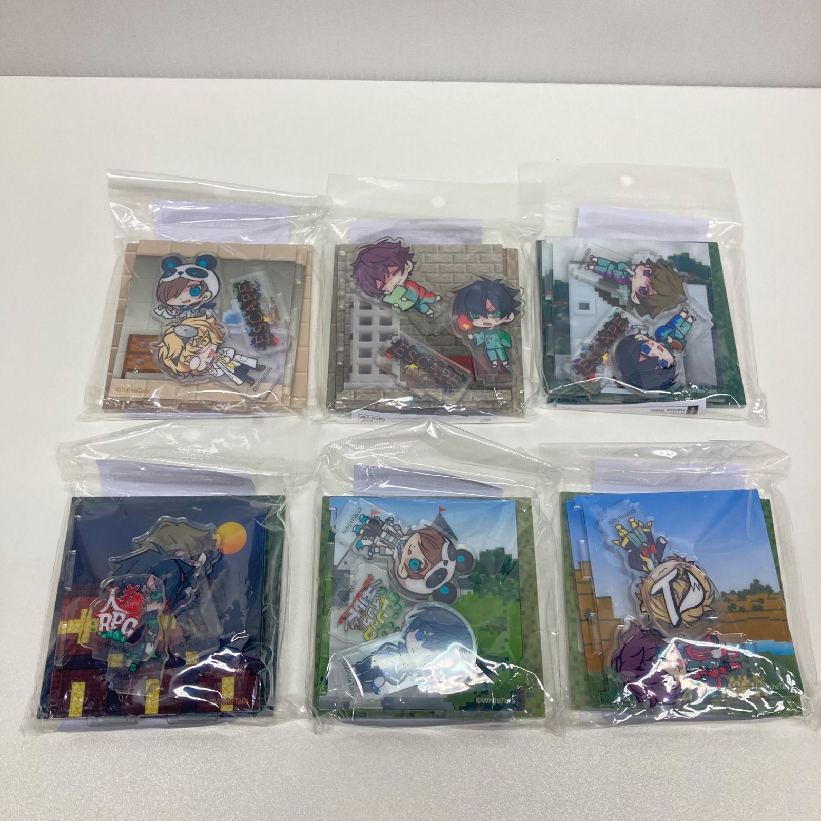 ワイテルズ アクリジオラマ6点 ワイテルズ アクリルジオラマ 6種セット 【公式通販】