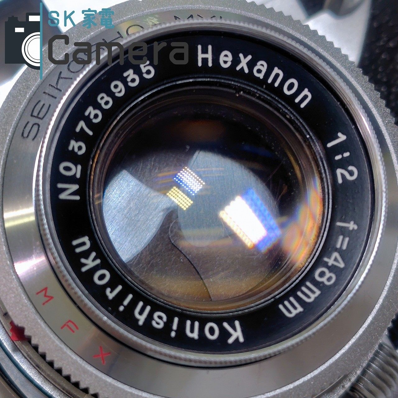 Konica IIIA コニカ Hexanon 48mm F2 レンジファインダー ⅢA