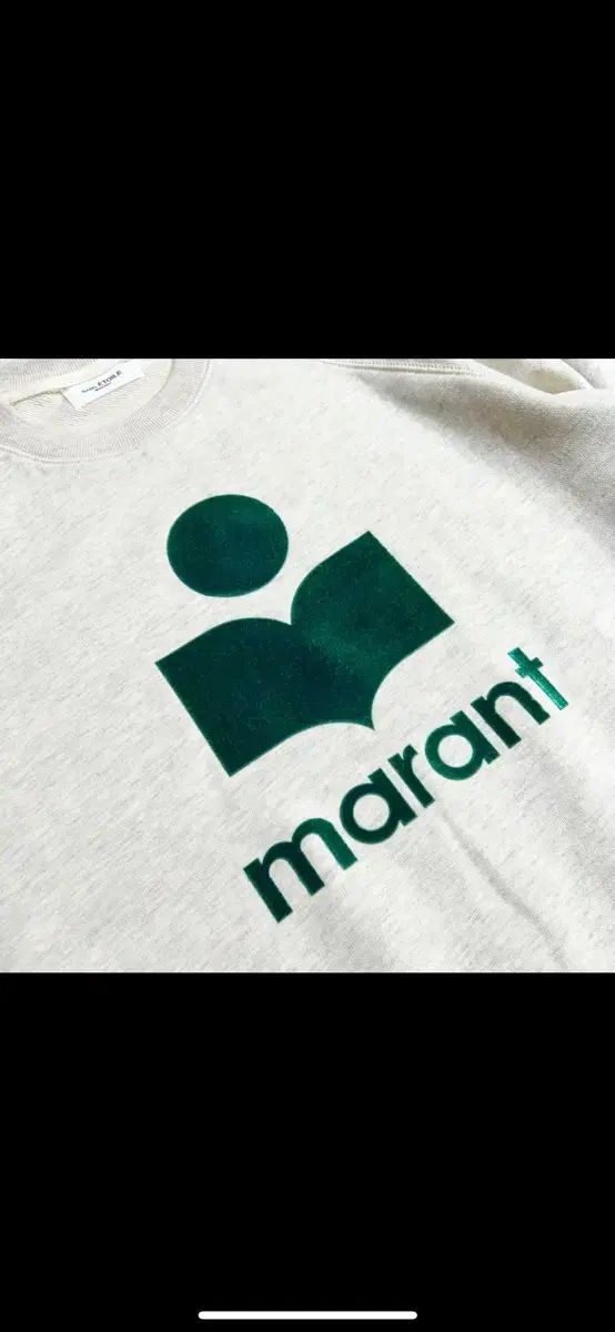 マラン エトワール スウェット アイボリー