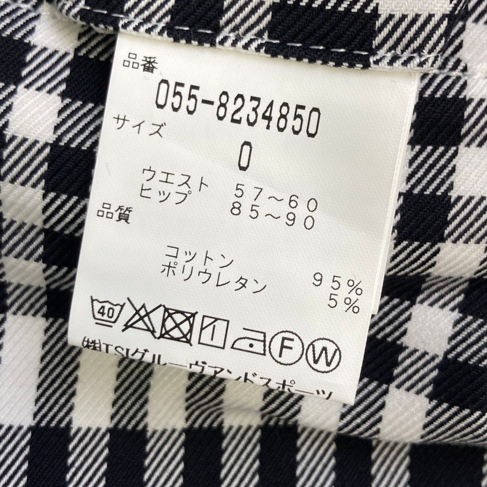 ㊷正規品 パーリーゲイツ 星型Dカン 裏起毛スカート ダーク