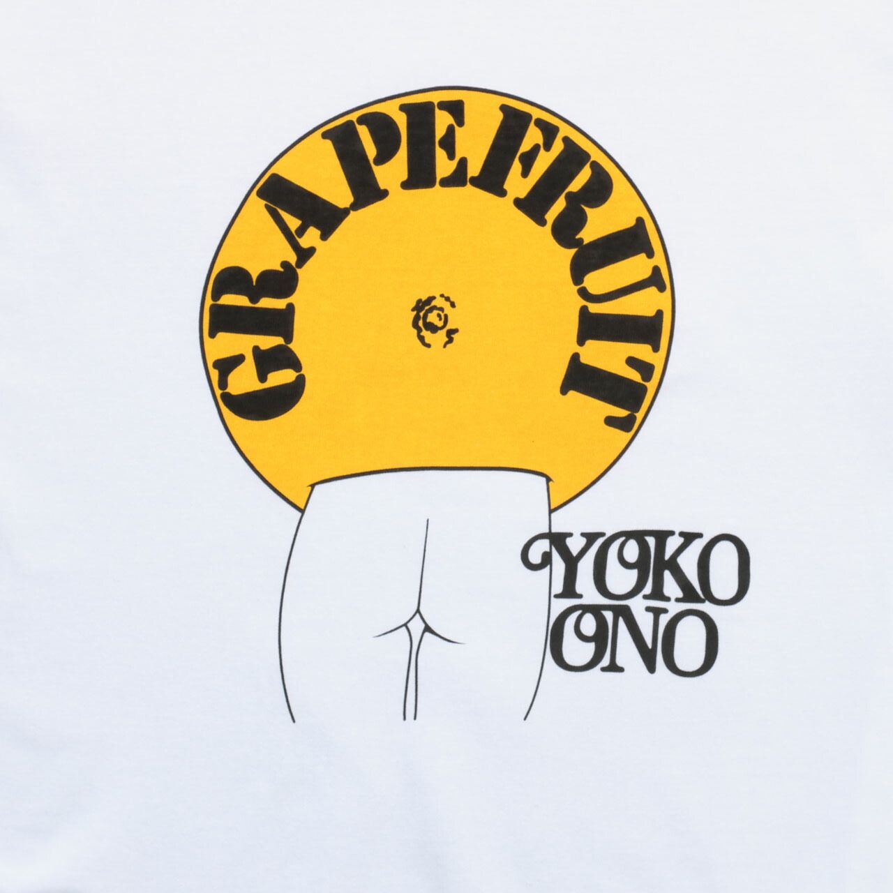 未使用　オノヨーコ　grapefruit Tシャツ　デッドストック　ジョンレノン ジョンレノン オノヨーコ Tシャツ ヴィンテージ デッドストック