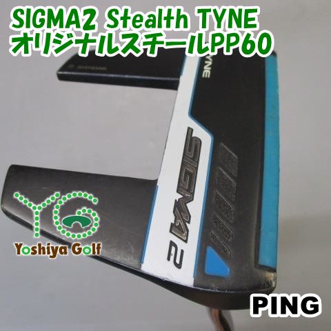 パター ピン SIGMA2 Stealth TYNE|オリジナルスチールPP60||3 136128