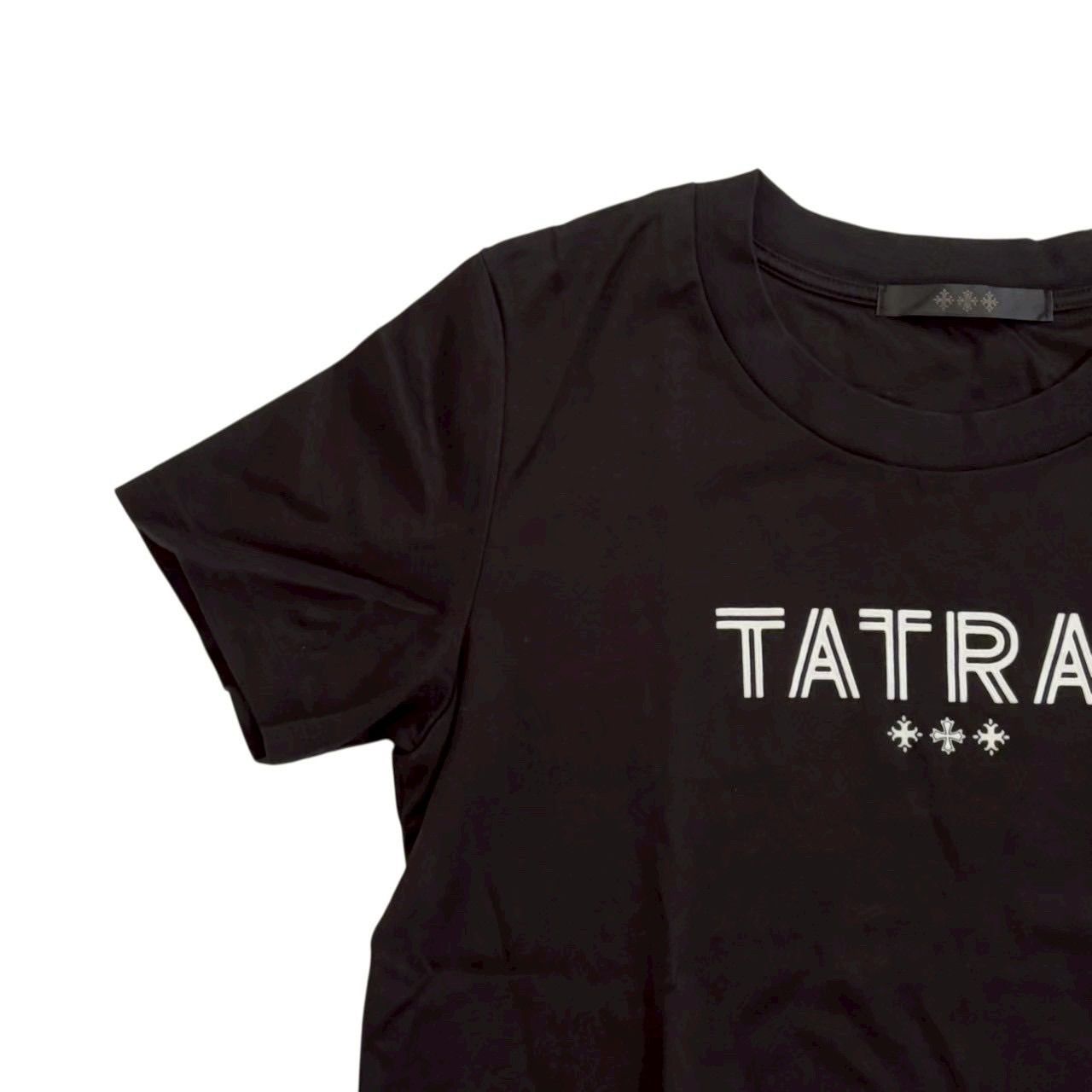 TATRAS タトラス 半袖シャツ 黒 ロゴ入り LTAT24S8639-M レディース 
