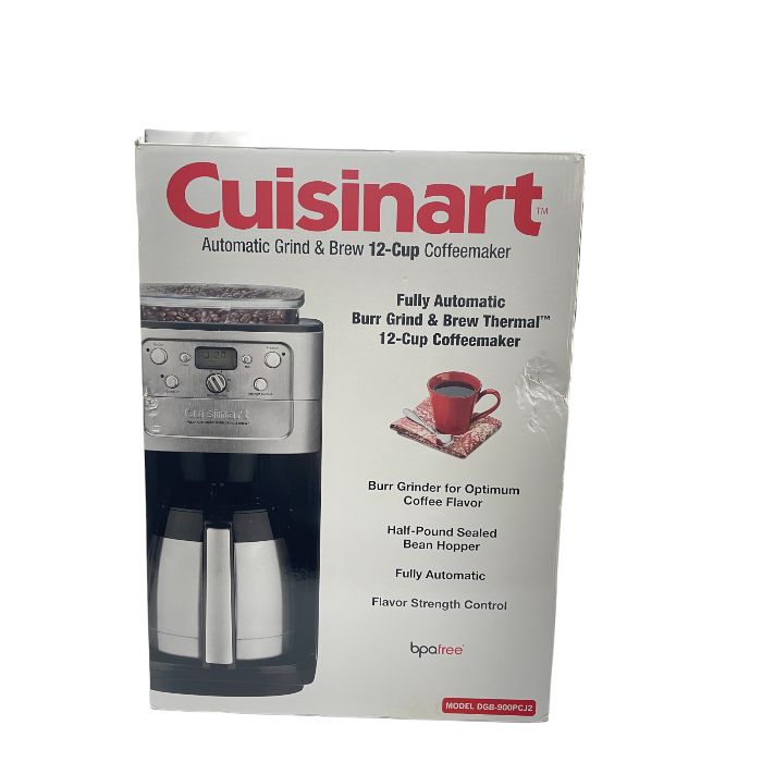 新品未使用】クイジナート ミル付全自動コーヒーメーカーDGB-900PCJ2