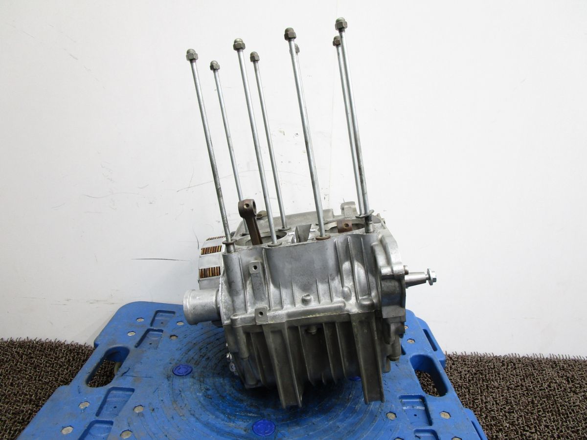 CB350 エクスポート エンジン腰下 クランクケース A5464 クラッチハウジング CB350 ホンダ CB350E キャブ車 EXPORT BRIGHTFACE_UK