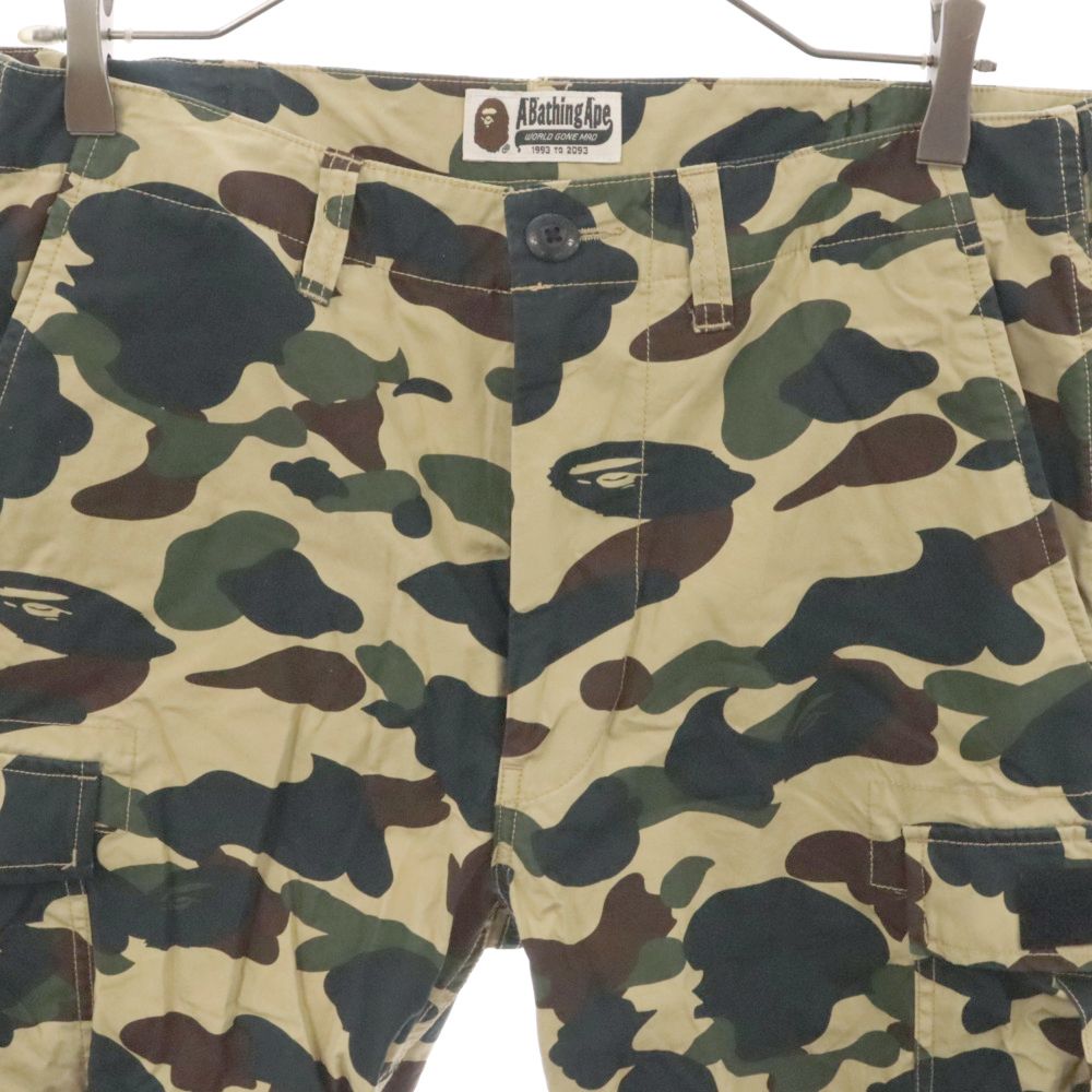A BATHING APE (アベイシングエイプ) 7分丈 サルカモ カーゴパンツ 