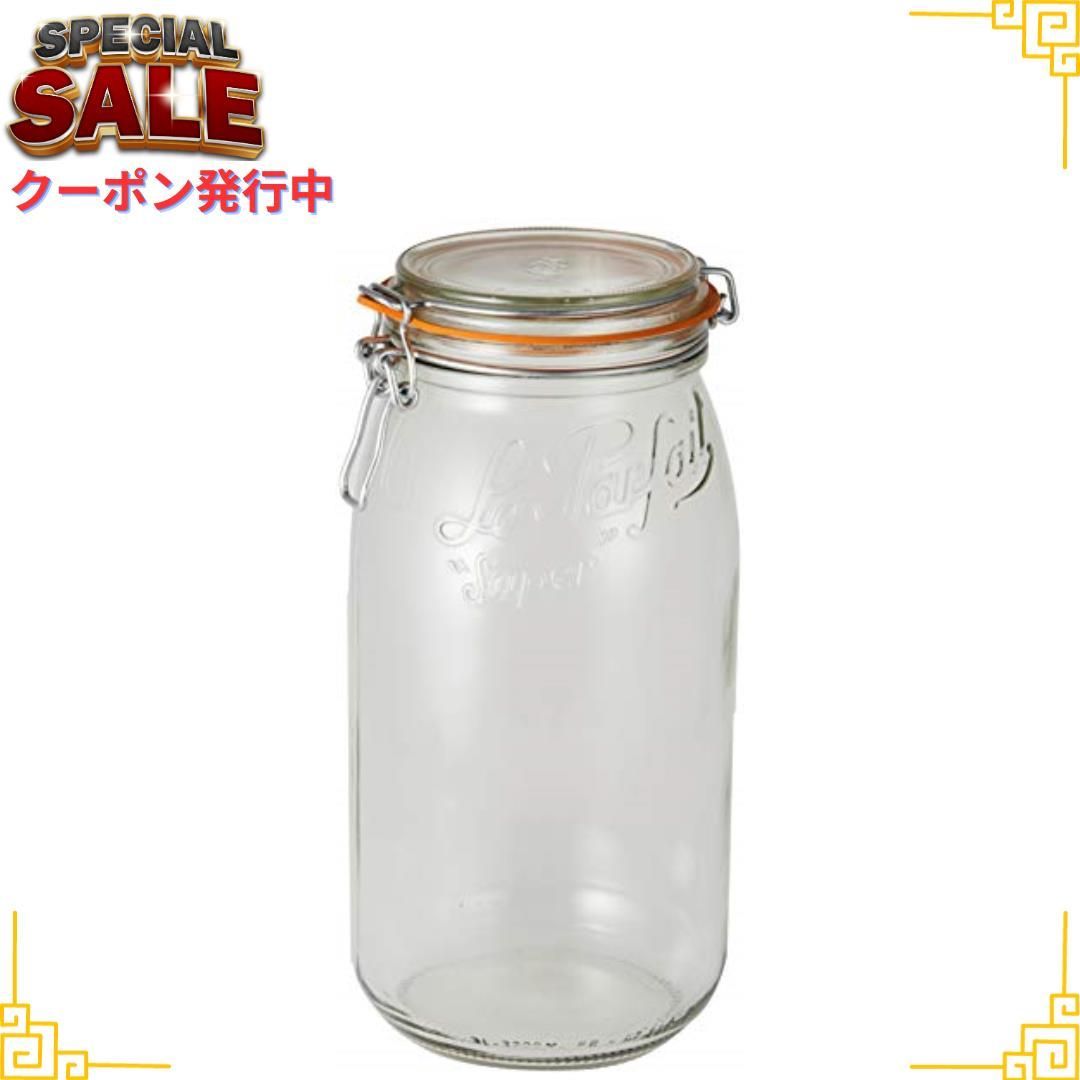 3L Le Parfait ルパルフェ ガラス ボーカルジャー 3L ≪保存容器