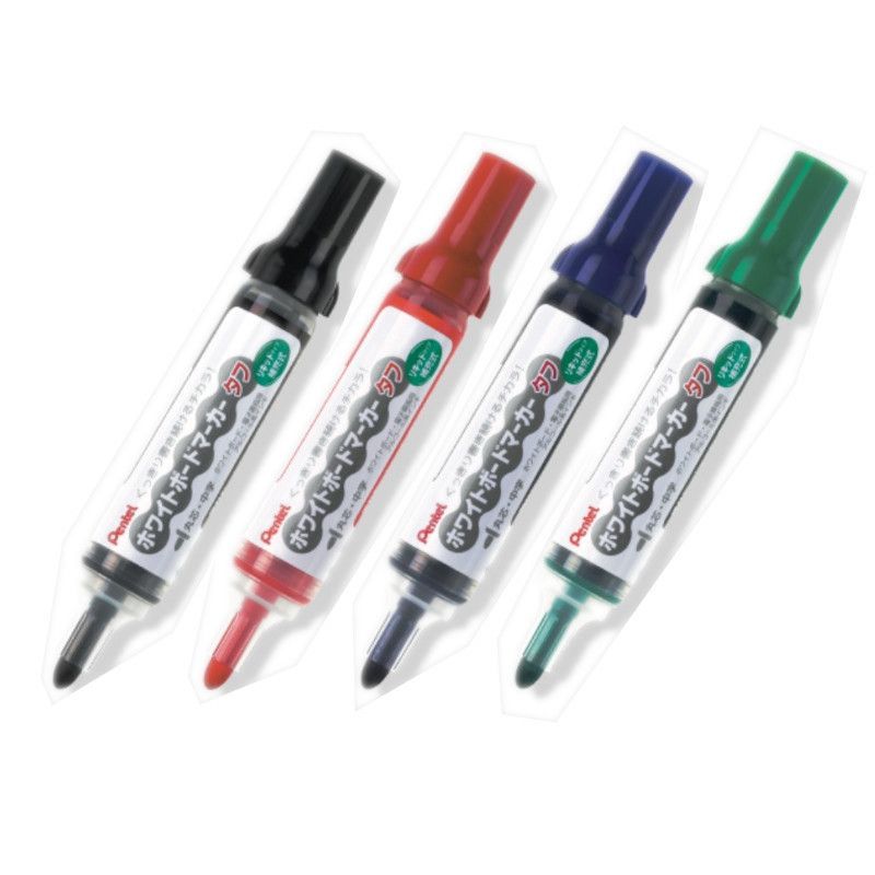 （まとめ） ぺんてる ボードマーカータフ中字丸芯黒10本 MW50M-A〔×10セット〕 ぺんてる ボードマーカータフ中字丸芯黒10本 MW50M-A 1箱（直送品