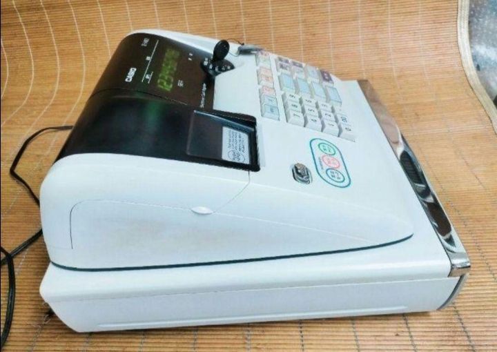 カシオレジスター TE-M80 中古品 人気機種感熱紙 送料無料