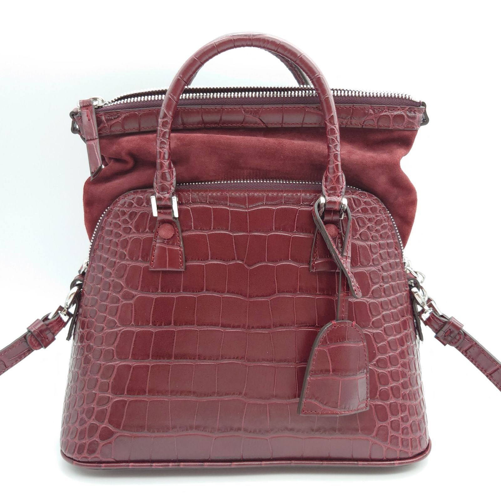 メゾンマルジェラ Maison Margiela 5AC ハンドバッグ 2WAY クロコ型