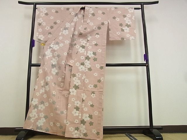 平和屋1□極上 夏物 撫松庵 浴衣 綿 舞桜 逸品2s9997 - 平和屋 - メルカリ