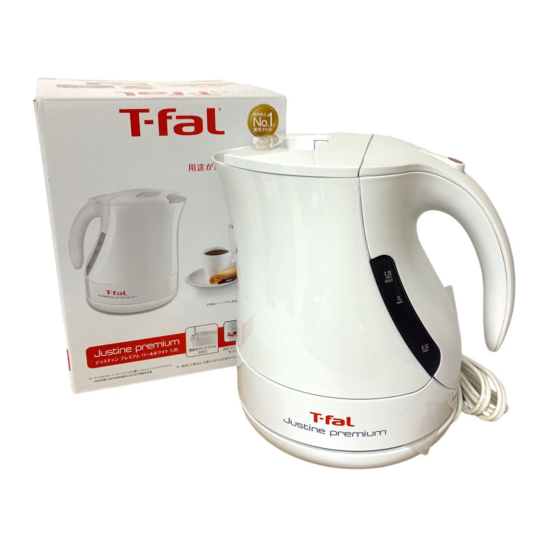 T-fal 遠い ティファール 電気ケトル 1.2L パールホワイト