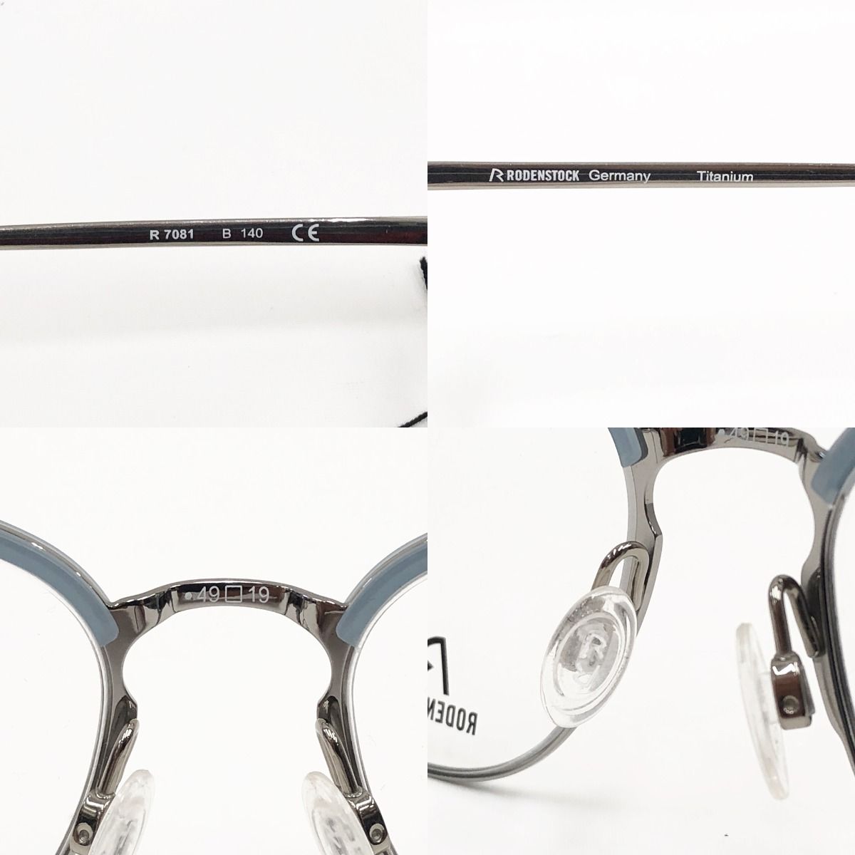ローデンストック メガネ フレーム 国内正規品 伊達メガネ 老眼鏡 度付き ブルーライトカット エクスクルーシブ RODENSTOCK EXCLUSIV R0023-A 54/56 眼鏡 お買い物マラソン対象国内正規品ローデンストック