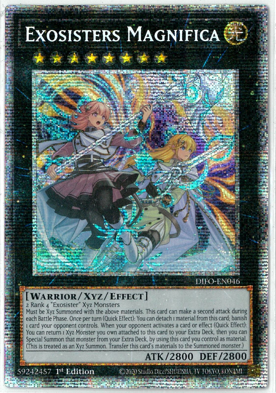 遊戯王 EU ドイツ DIFO エクソシスターズ・マニフィカ スターライトレア Amazon.co.jp: 遊戯王カード エクソシスターズ・マニフィカ