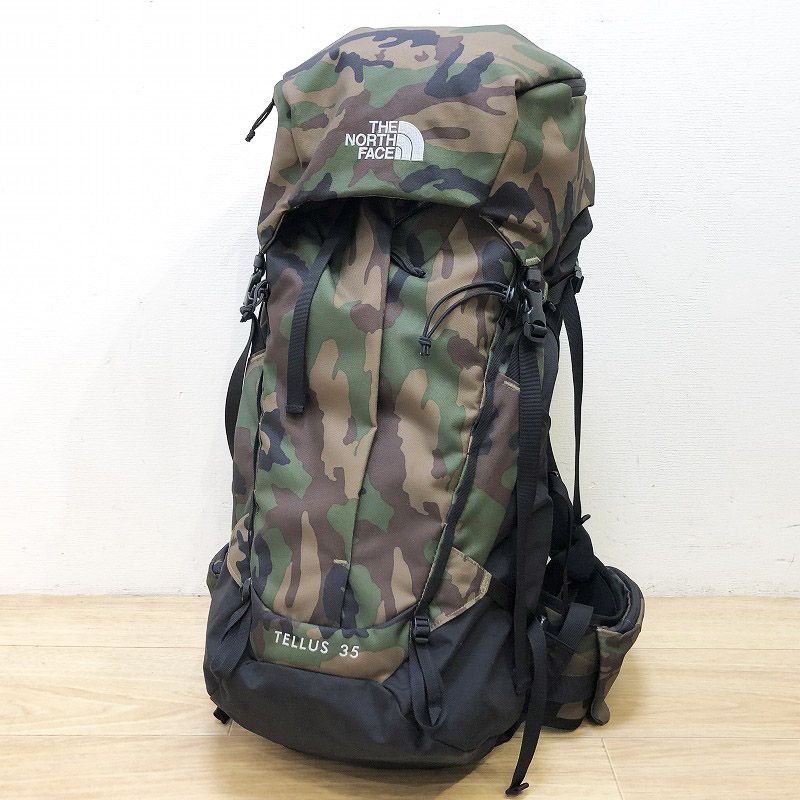 THE NORTH FACE ザ・ノース・フェイス テルス35 38L ミリタリーウッドランドカモ NM61810 F