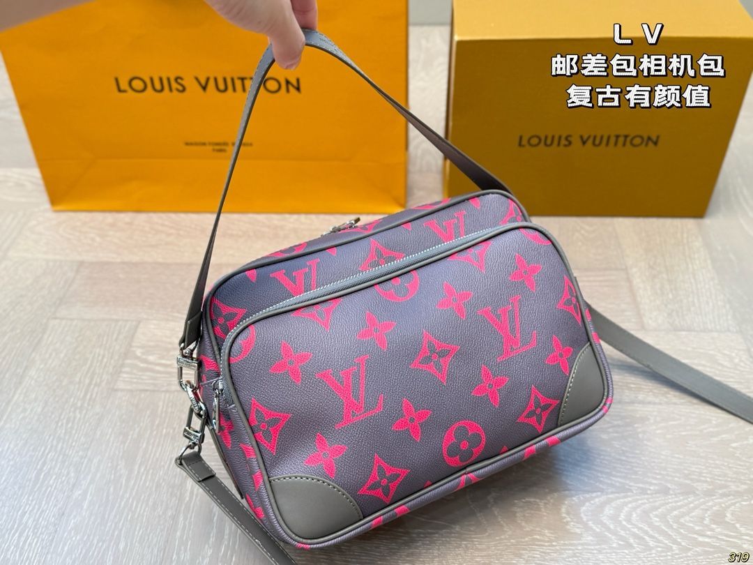 1040 LV郵便配達バッグカメラバッグ 復古には容貌があって美しく