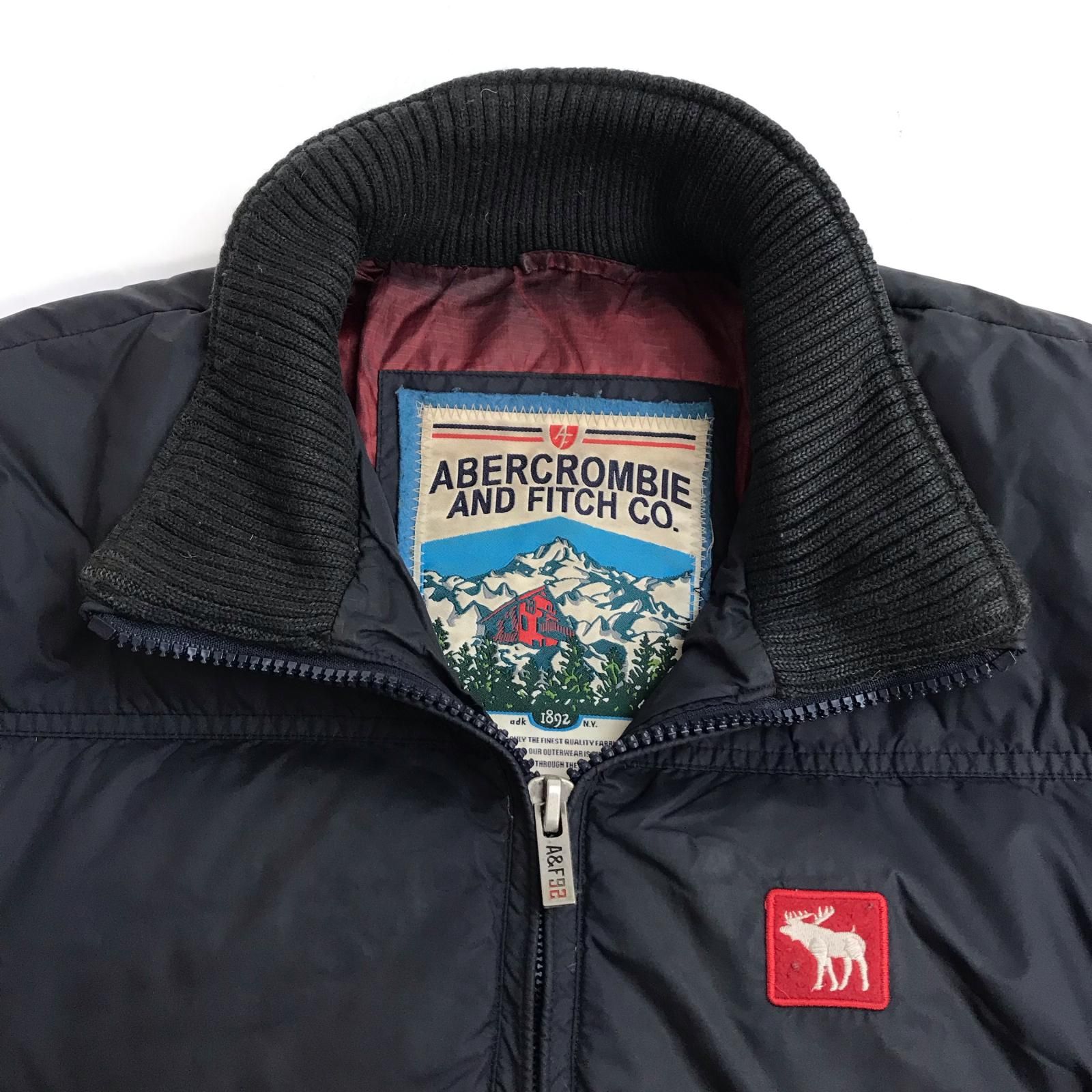 Vintage☆Abercrombie & Fitch/アバクロ☆肉厚ダウンジャケット