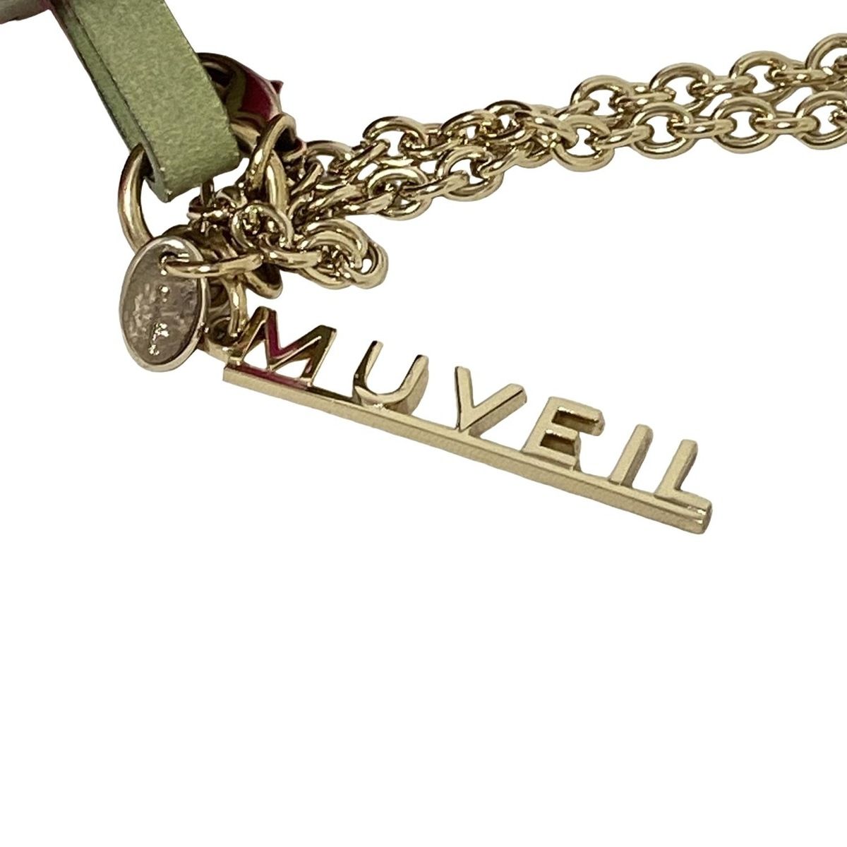 muveil　ミュベール　イタリア製　ミンク　イチゴチャーム muveil ミュベール イタリア製 ミンク イチゴチャーム