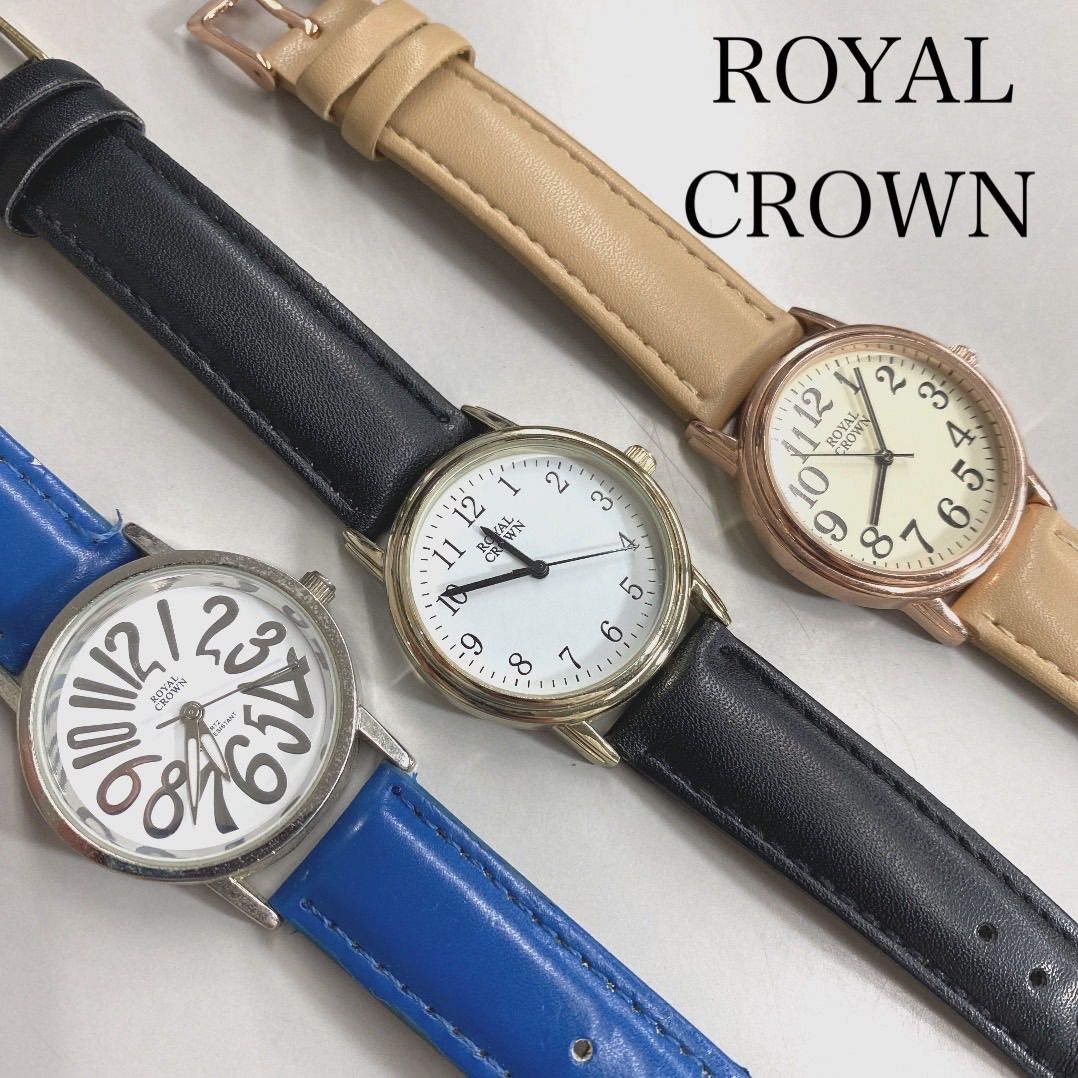 ロイヤルクラウン royalcrown 腕時計 - 時計