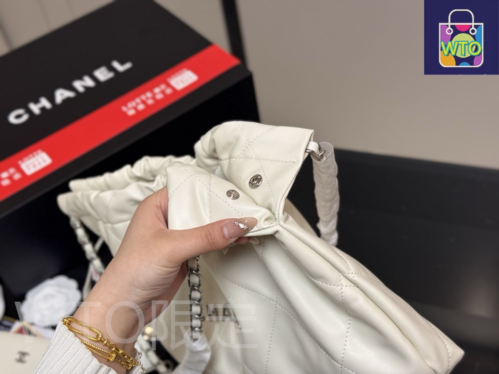 今日特価】Chanel 24C 横版 Garbage Bag ゴミ袋スタイル（36.25