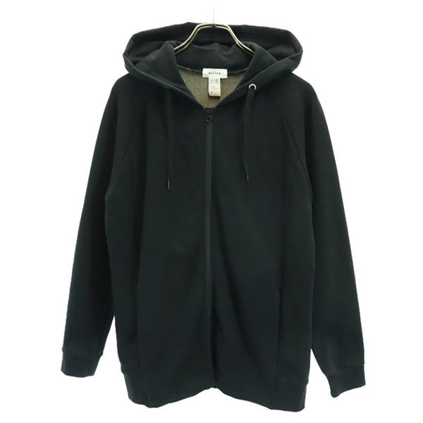 ベター 日本製 ジップパーカー 2 ブラック系 BETTER メンズ 【中古