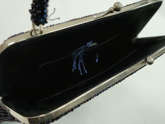 総ビーズ クラッチバッグ 和装 銀座白牡丹 総ビーズクラッチバッグ