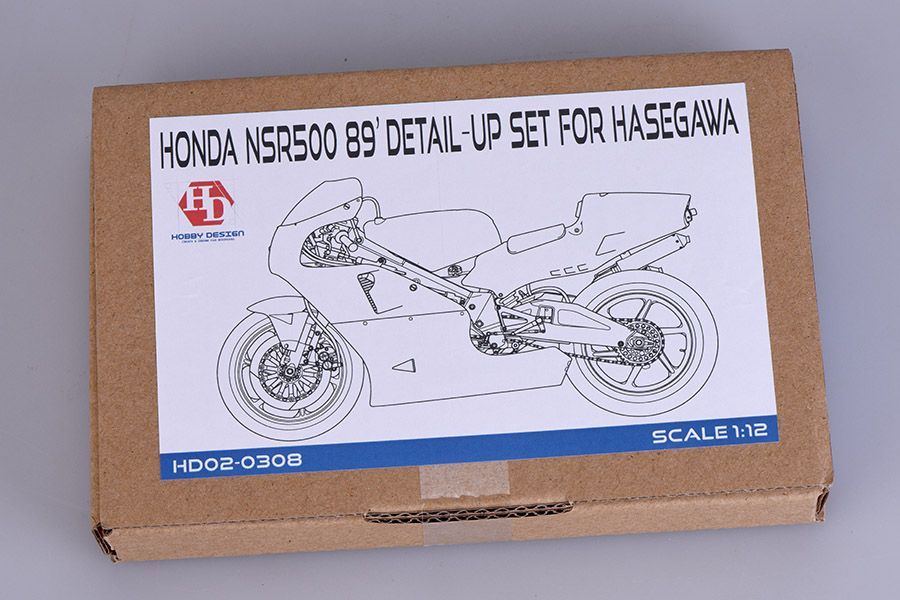 ホビーデザイン HD02-0308 1 12 ホンダ NSR500 1989 WGP500 チャンピオン ディティールアップセット ハセガワ用 エッチングパーツ メタルパーツ レジン デカール