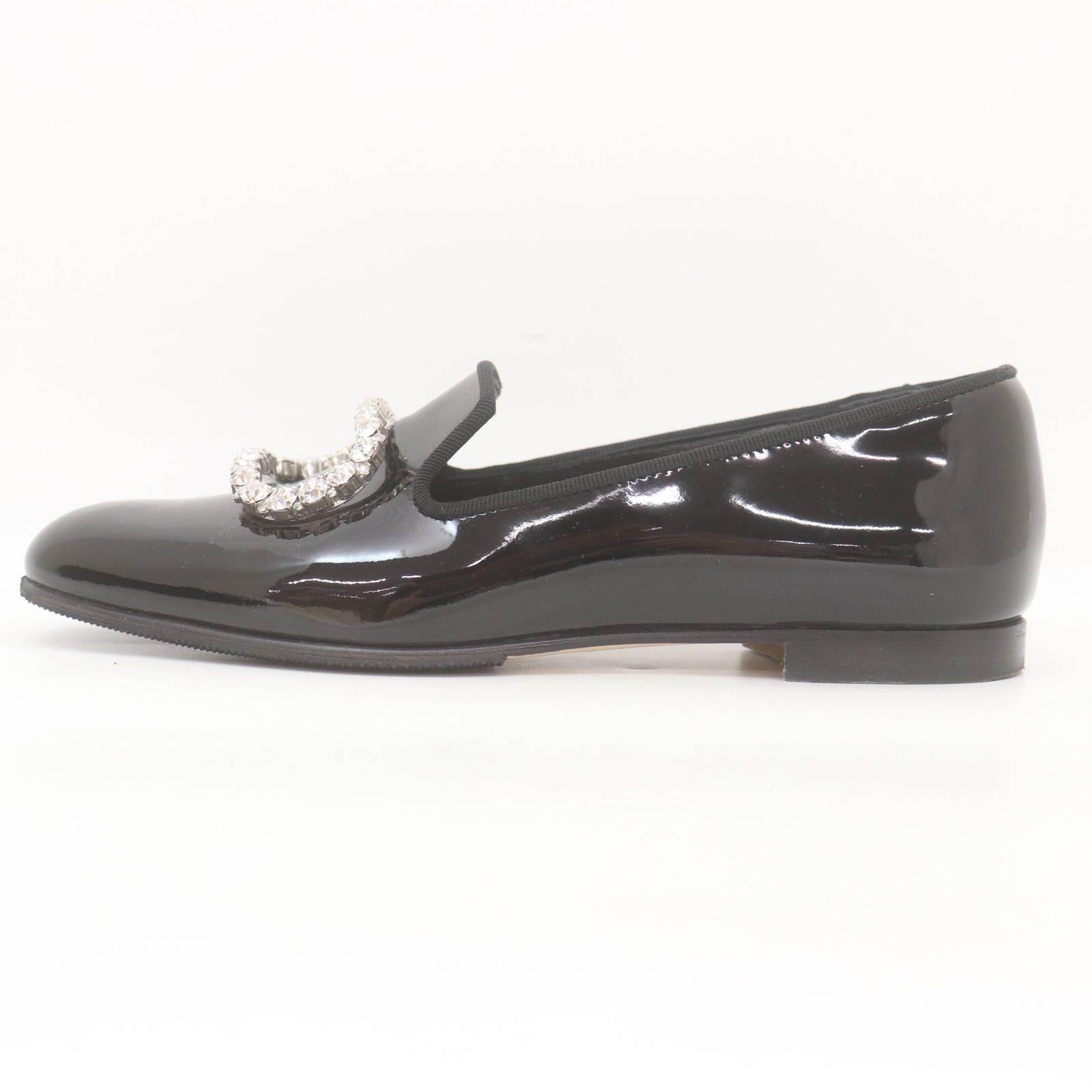 IT261QGKYIM4 美品 MANOLO BLAHNIK マロノブラニク パテント エナメル 