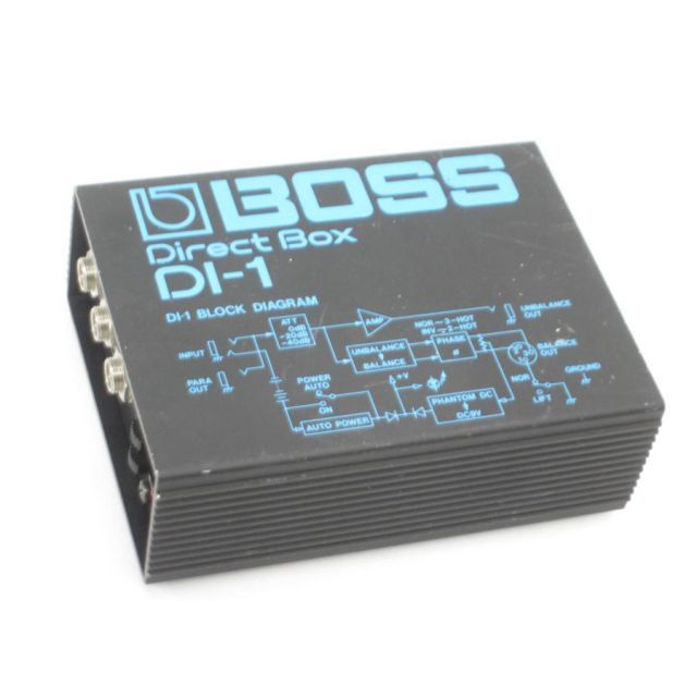 ① BOSS DI-1 Direct Box 美品 Amazon.com: BOSS DI-1 Direct Box (DI-1) : Musical Instruments