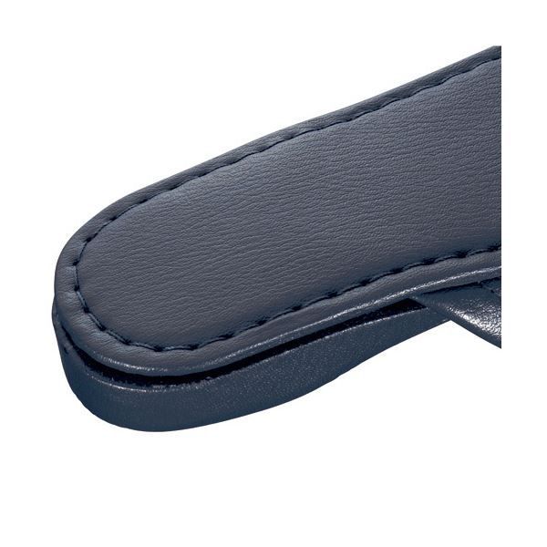 オーミケンシ抗菌ビニールレザー調スリッパ ダークブルー 1セット 30足