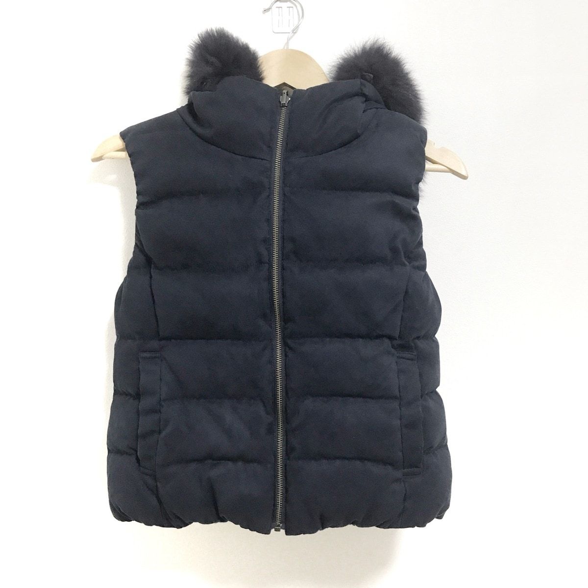 ena　ANAYI アナイ　ダウンベスト　ネイビー ANAYI アナイ ダウンベスト ネイビー 【公式通販】