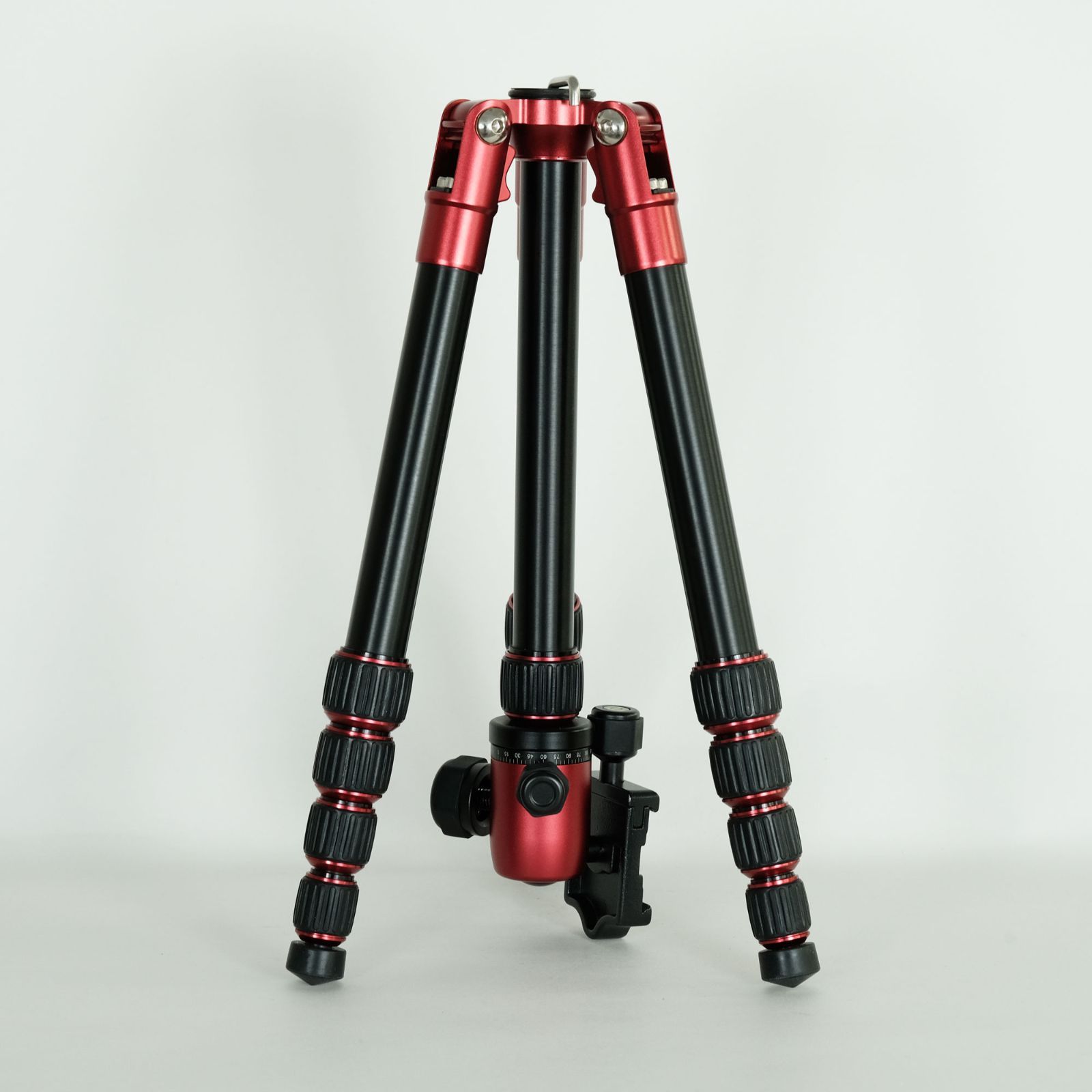 Manfrotto mkeles5rd-bh |軽量三脚とボールヘッドレッド Manfrotto mkeles5rd-bh |軽量三脚とボールヘッドレッド