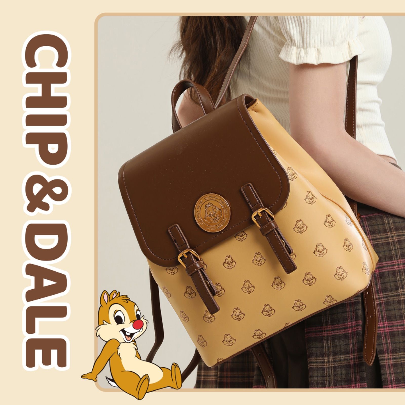 ☆Disney☆ チップとデール ミニ リュック チップとデール リュック ミニリュック バックパック ディズニー