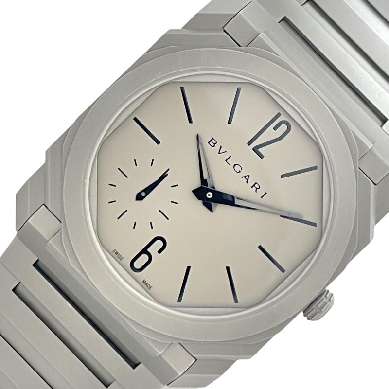 ブルガリ BVLGARI オクト フィニッシモ 102713 チタン メンズ 腕時計 ...
