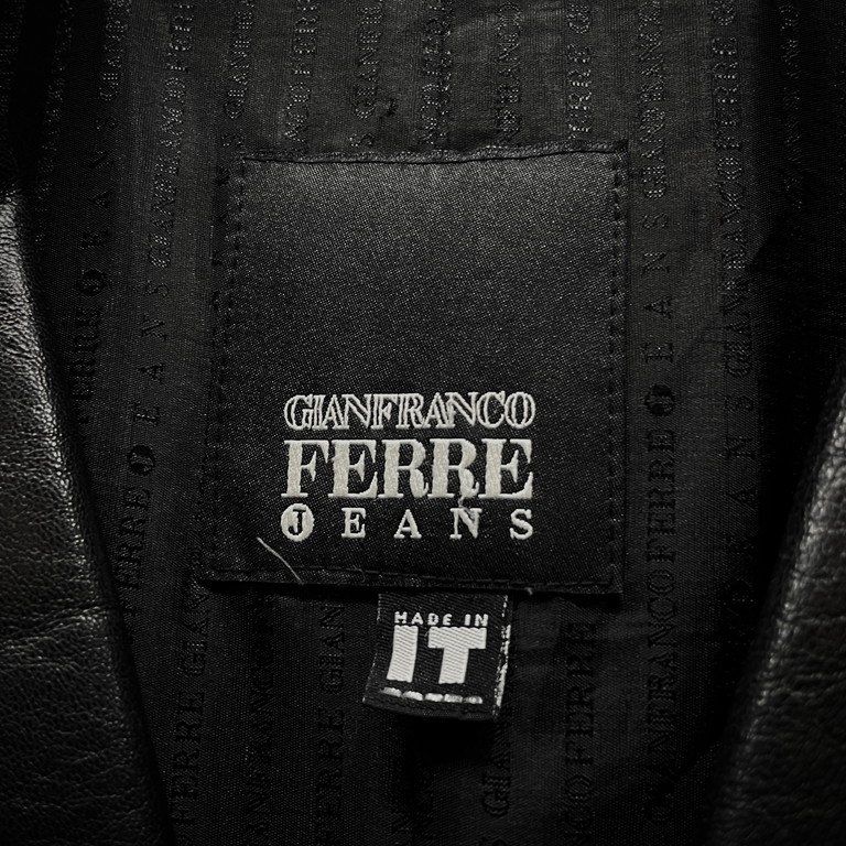 GIANFRANCO FERRE ノーカラージャケット 黒 ノーカラージャケット 商品一覧 rehello by BOOKOFF | リハロ 本店