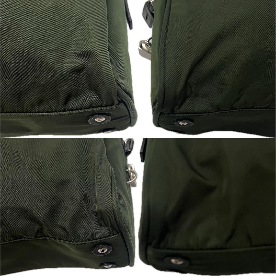 希少】PRADA プラダ トートバッグ ブリーフケース 白タグ 三角ロゴ