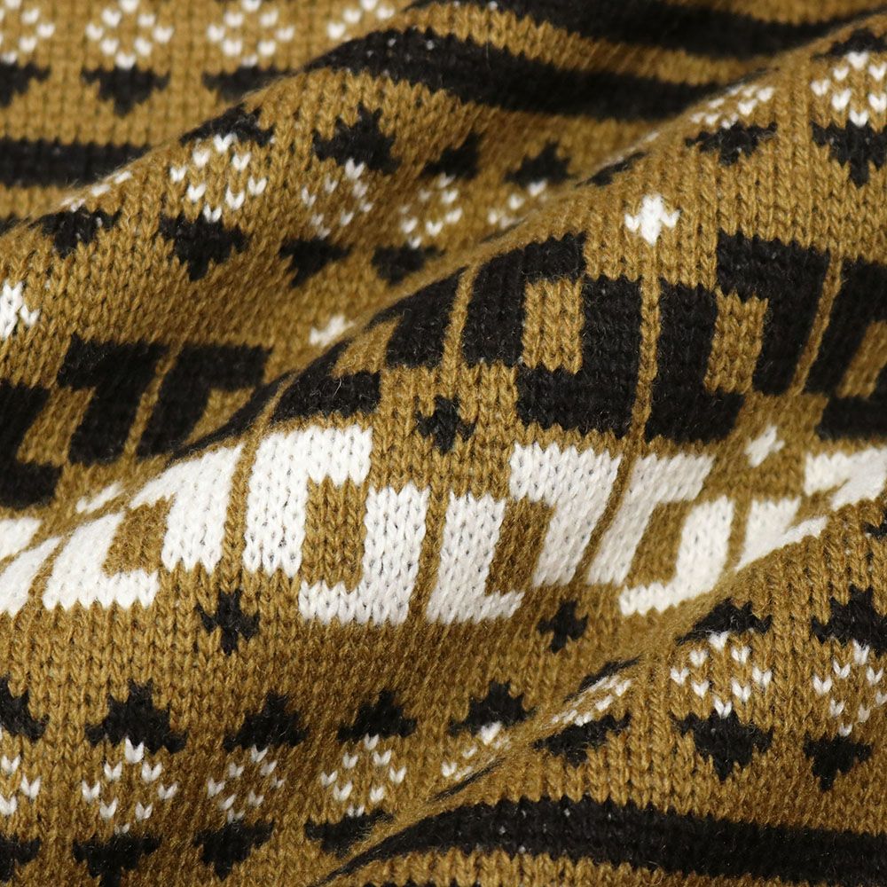 秋冬 J.LINDEBERG 44 S サイズ タートルネックニット 077-19929 フェアアイル ノルディック ジャカード ゴルフ メンズ 紳士 ジェイリンドバーグ カーキブラウン mc146 WWW_NOITHATQUANGTHANH_NET