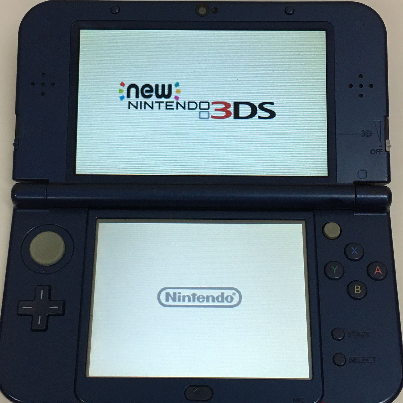 Nintendo 3DS LL 青 本体 ソフト3枚付き