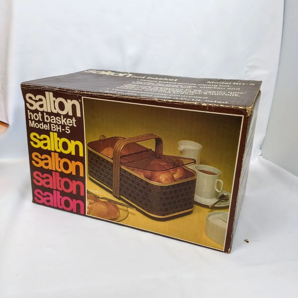 サルトン・ホットバスケット SALTON Hot Basket made in U.S.A 日本語 