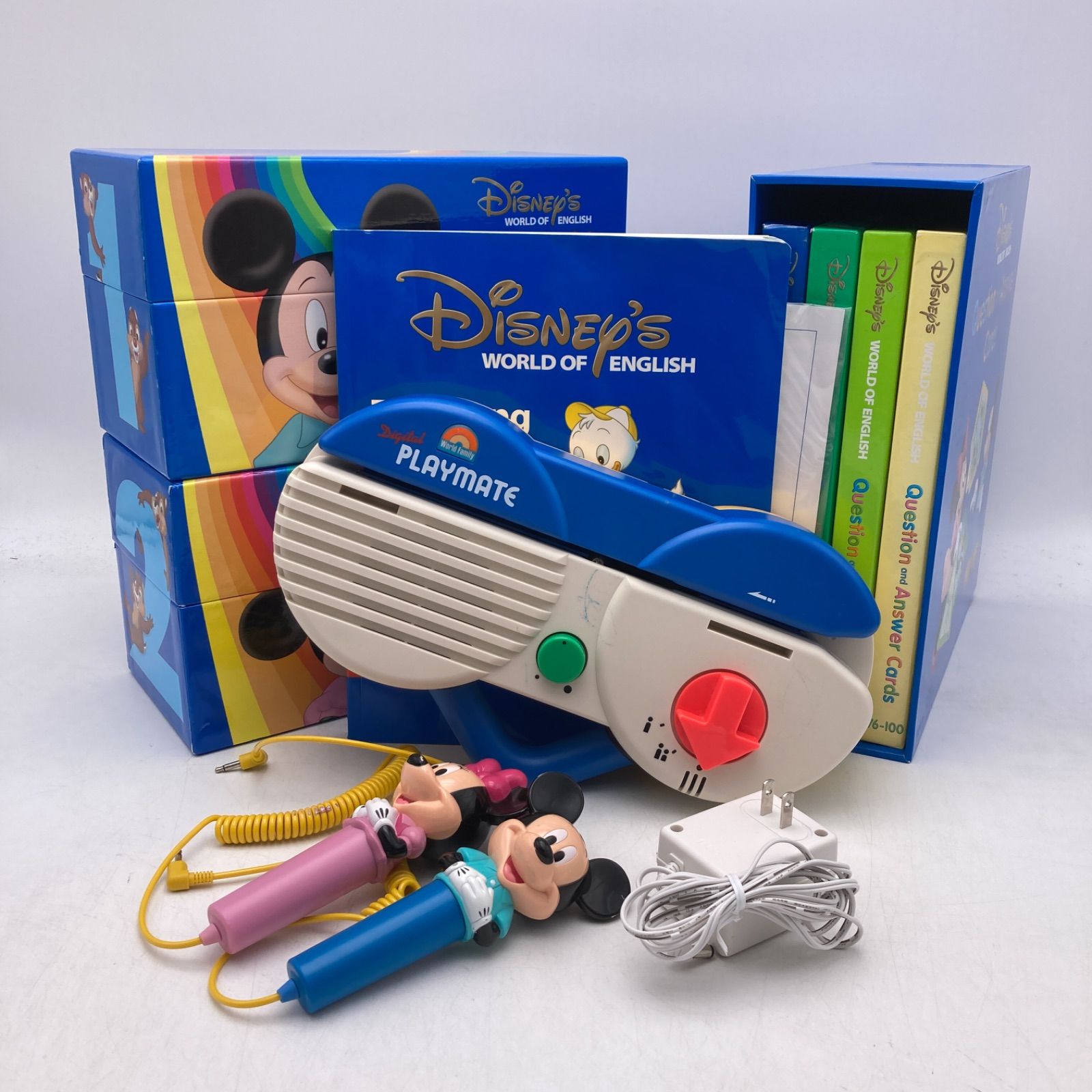 DWE ディズニー英語システムトークアロングセット両面デジタル304